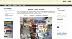 Desktop Screenshot of massarielectronics.it